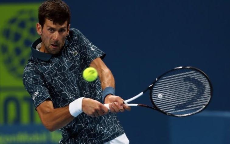 [VIDEO] La furiosa reacción de Djokovic tras perder un set contra Bautista