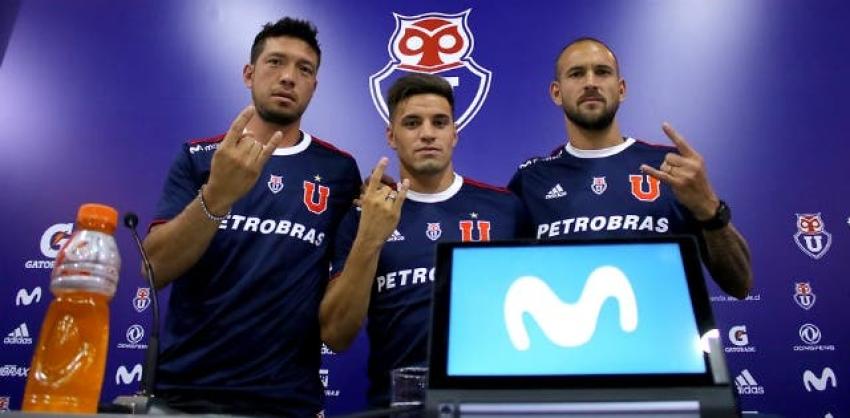 [VIDEO] La U presenta a tres nuevos refuerzos para la temporada 2019