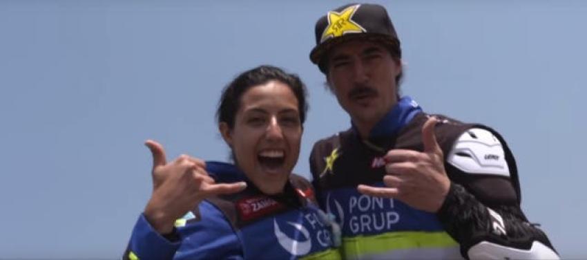 [VIDEO] La historia de amor del Dakar: Pareja española vive su luna de miel compitiendo en Perú