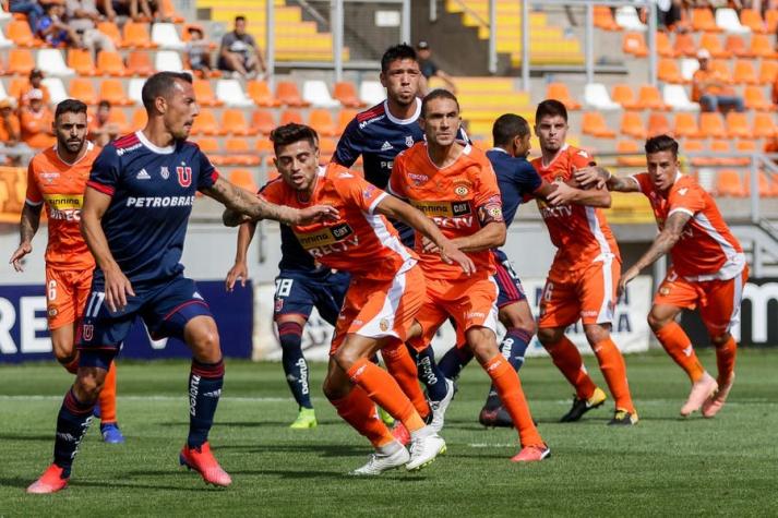 Cobreloa derrotó por la mínima a Universidad de Chile en su "Tarde Naranja"
