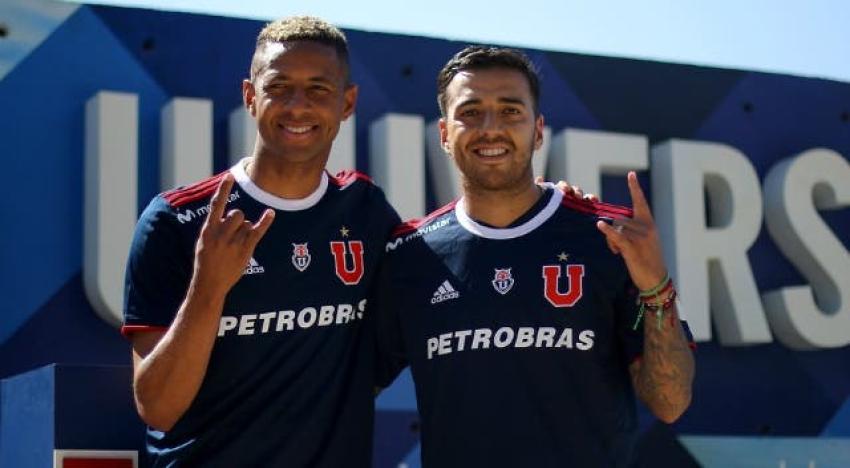 [VIDEO] Universidad de Chile presenta oficialmente a sus dos nuevas incorporaciones