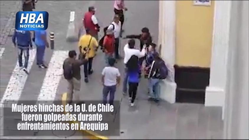 [VIDEO] Violenta previa copera de la "U"