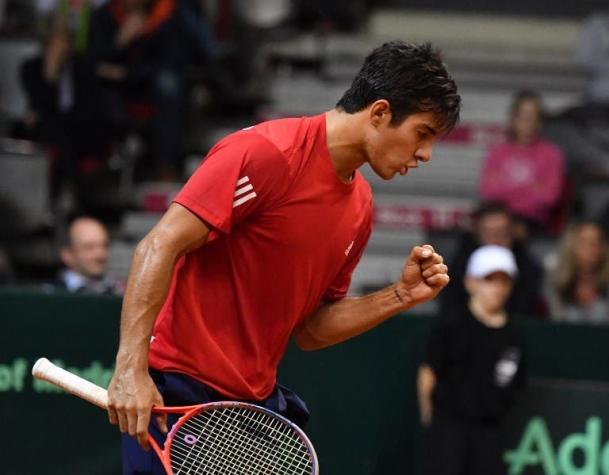 Christian Garín vence al canadiense Felix Auger-Aliassime en el ATP de Buenos Aires