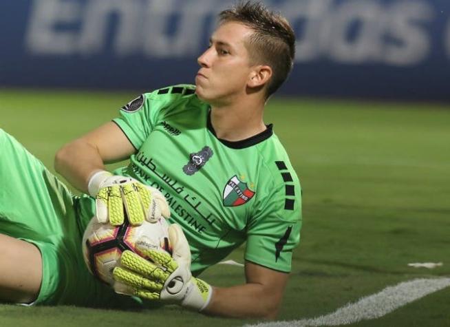 [VIDEO] Este tapadón de Ignacio González en empate de Palestino fue destacado en la Libertadores