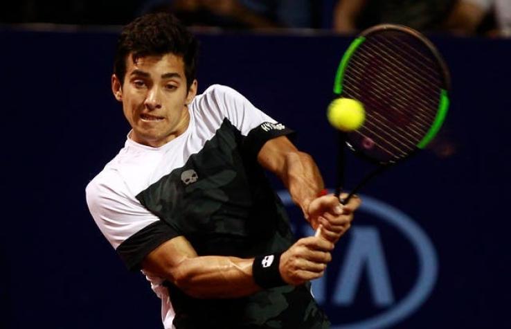 [VIDEO] Christian Garín vence a Leonardo Mayer y disputará su primera semifinal de un torneo ATP