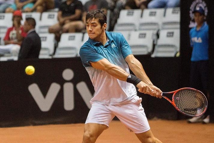 Christian Garín cayó ante Guido Pella en la final del ATP de Sao Paulo