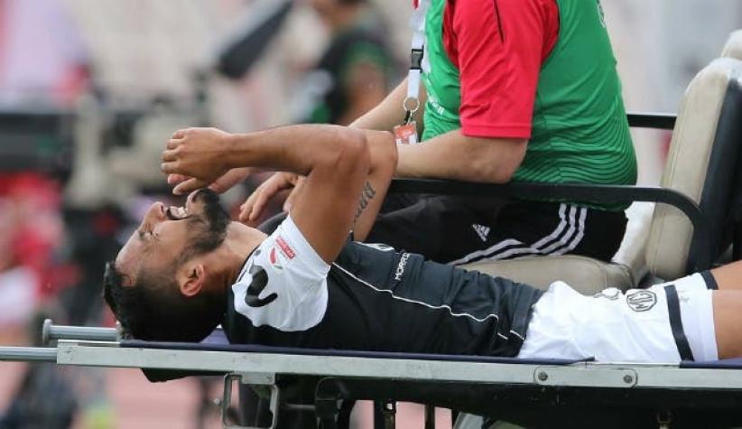 [VIDEO] Colo Colo pierde a Ronald de la Fuente por dos meses