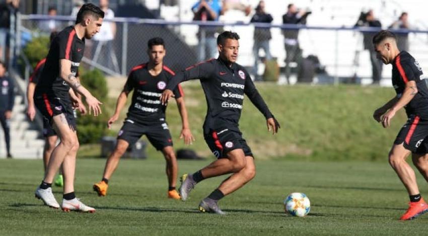 [VIDEO] Así fue el primer entrenamiento de La Roja en San Diego para amistosos ante México y EE.UU.