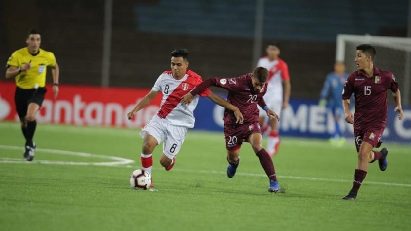 Perú y Venezuela comparten el segundo lugar del grupo tras empate sin goles en el sudamericano sub17