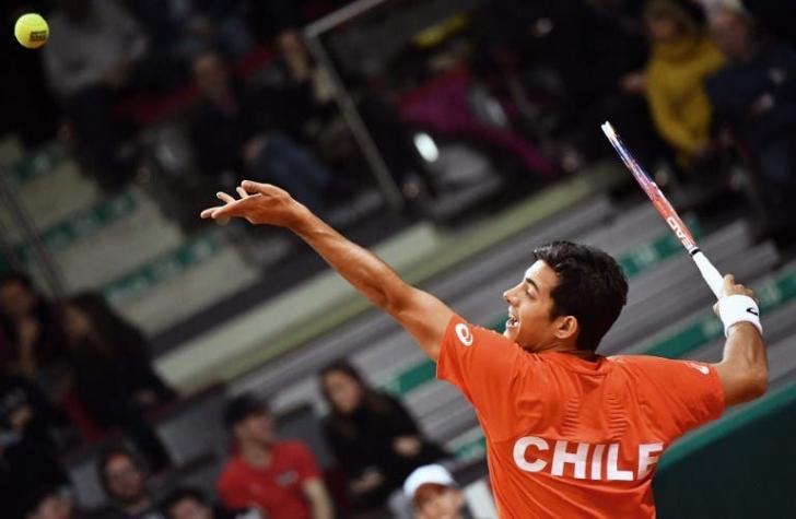 Cristián Garín pierde con Roberto Carballés y se despide del ATP de Barcelona