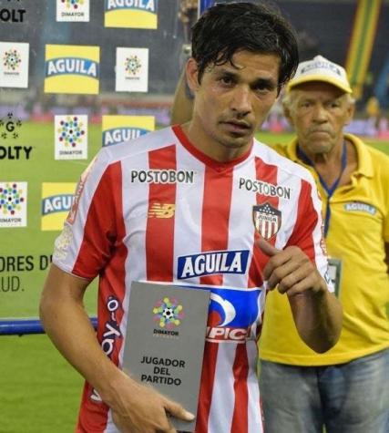 ¡Siempre pasa algo!: Matías Fernández se lesiona en entrenamiento del Junior de Barranquilla