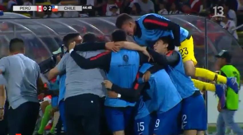 [VIDEO] Luis Rojas marcó el tercero de La Roja sobre Perú en el Sudamericano Sub 17