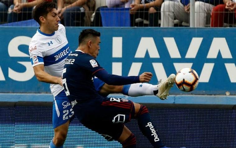 La jugada que complicó a Matías Rodríguez en la U apenas iniciado el Clásico Universitario