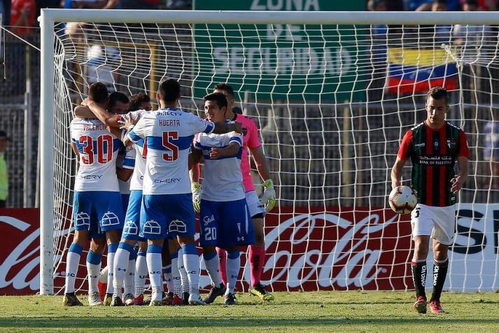 Universidad Católica se impuso a Palestino y ratificó su estatus como líder del campeonato