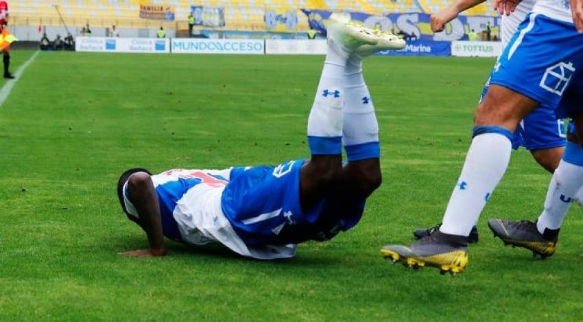 [VIDEO] Hinchas de la UC se animan a celebrar como "La culebra" y este fue el resultado