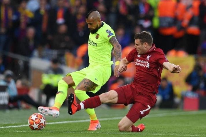 "El único que estuvo a la altura": Así evaluó la prensa española a Vidal en derrota del Barcelona