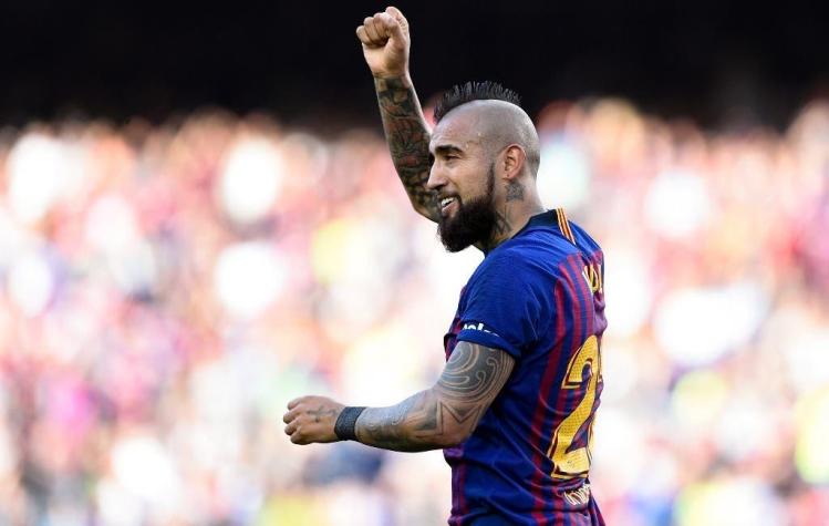 Barcelona triunfa ante el Getafe con gol de Arturo Vidal
