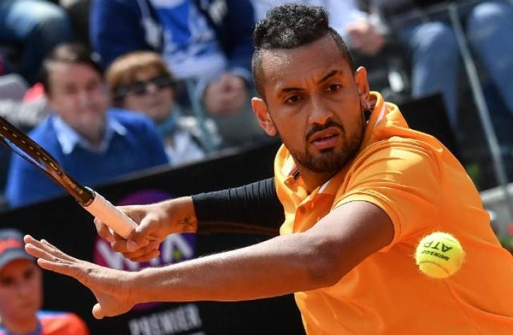 [VIDEO] Por esta nueva locura el australiano Nick Kyrgios es expulsado del Masters 1000 de Roma