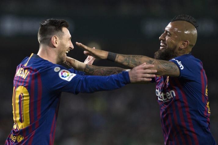Barcelona vs. Valencia: Horario y dónde ver a Arturo Vidal en la final de la Copa del Rey
