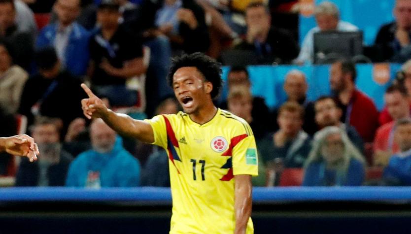 "Fue un trato desigual": Cuadrado manifestó molestia colombiana por atraso de partido ante Chile