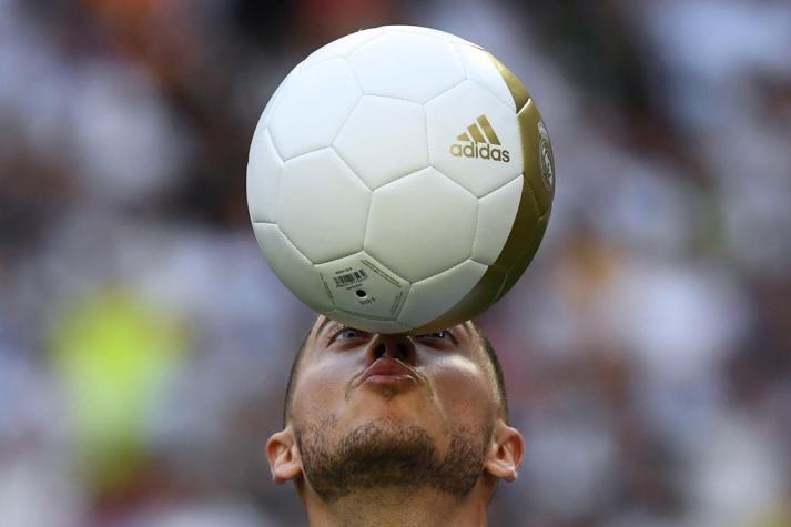Eden Hazard es presentado en el Real Madrid: "Solo quiero empezar a jugar con esta camiseta y ganar"