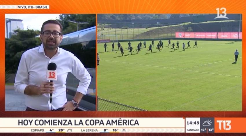 T13 en Brasil: Así espera La Roja la inauguración de la Copa América