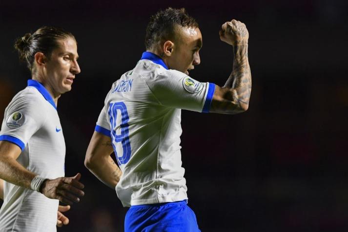 [VIDEO] Everton marca un golazo y sentencia la victoria de Brasil sobre Bolivia