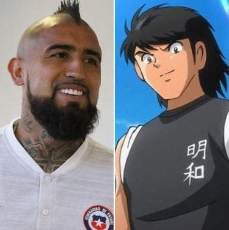 La comparación con los Super Campeones que Vidal hizo en previa a partido con Japón