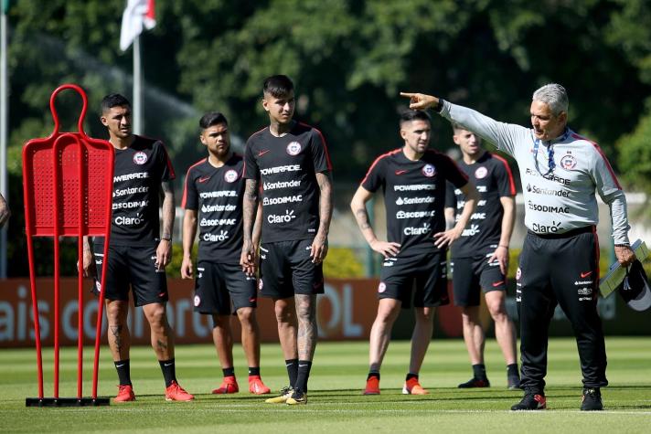 [FOTO] La muy especial visita que recibió La Roja previo a su estreno en Copa América