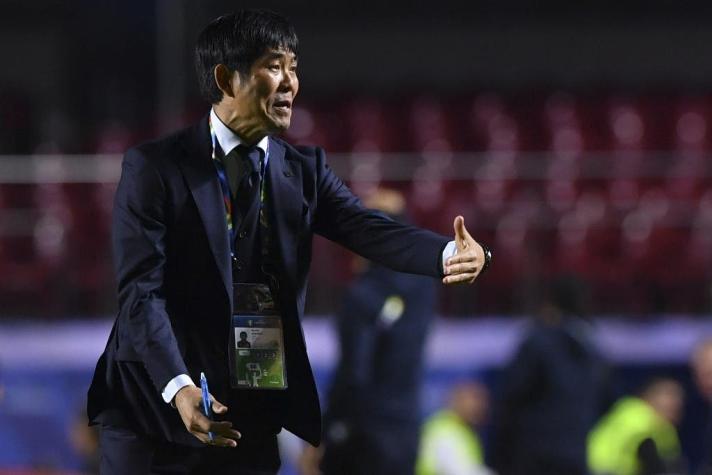 DT de Japón asegura que es una "derrota triste" pero "no nos acobardamos ante el campeón actual"