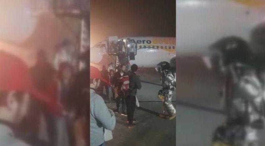 [VIDEO] Hinchas de la selección no pudieron ver el partido ante Ecuador por fallas en el avión