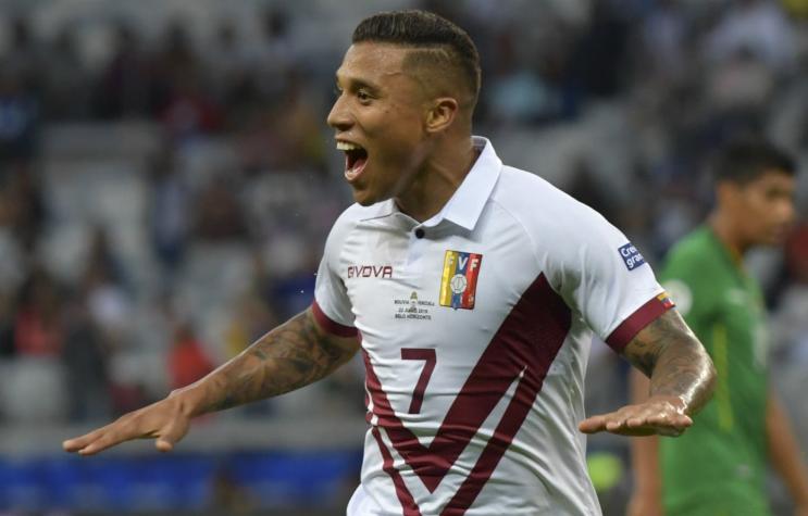 Venezuela vence a Bolivia y asegura su paso a cuartos de la Copa América como segundo del Grupo A