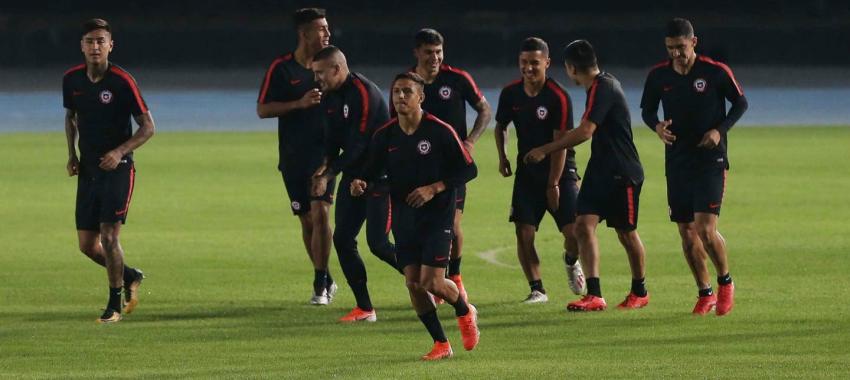 [VIDEO] T13 en Brasil: La Roja llega a Sao Paulo y comienza a preparar el duelo ante Colombia