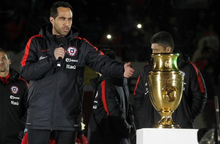 "Todo es posible": Claudio Bravo recuerda el título de la Copa América Centenario
