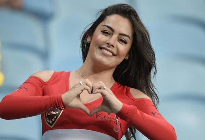 Larissa Riquelme estuvo en Copa América: "No veo mal admirar la belleza de una mujer en un estadio"