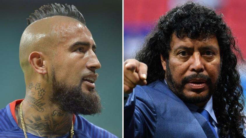A lo Vidal: El corte que Higuita "baraja" para pagar la apuesta tras eliminación de Colombia