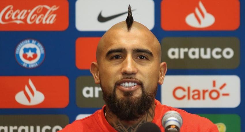Arturo Vidal se refirió al "Pacto de Lima" previo al duelo con Perú: "No le tenemos nada de rabia"