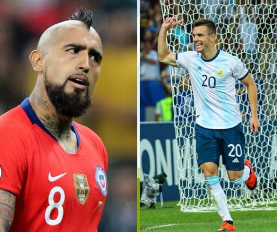¿Vidal o Lo Celso? La encuesta de medio argentino que generó burlas en redes sociales