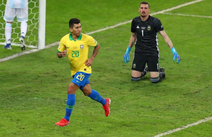 Brasil acaba con el sueño de Argentina y ahora espera por Chile o Perú en la final de Copa América