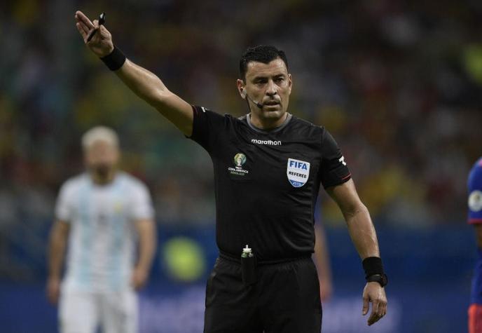 Chilenos a la final: Roberto Tobar arbitrará el duelo entre Brasil y Perú por Copa América