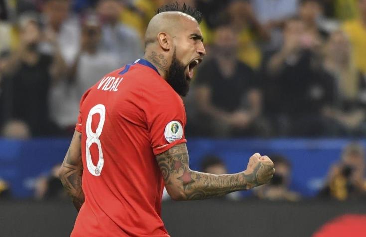 "Tenemos un equipo que no se rinde": El mensaje de Vidal tras el fin de la Copa América para Chile