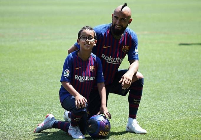 [FOTO] Arturo Vidal disfruta sus vacaciones y recuerda a "Monito" con esta simpática imagen