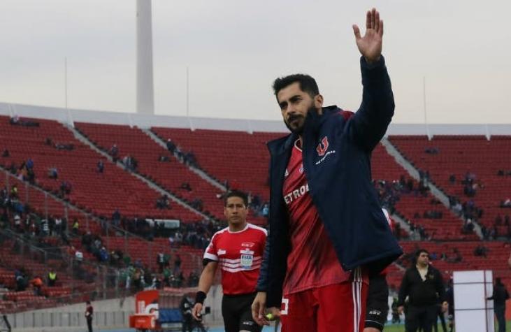 [VIDEO] El cántico que hinchas de Universidad de Chile le dedicaron a Johnny Herrera