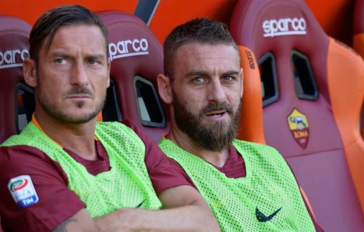 Daniele De Rossi enloquece a hinchas de Boca Juniors con video entrenando junto a Francesco Totti