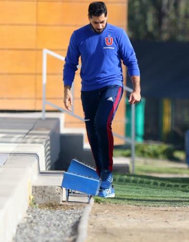 Herrera y futuro en la U: "Voy a seguir acá hasta fin de año para ayudar a sacar al equipo adelante"
