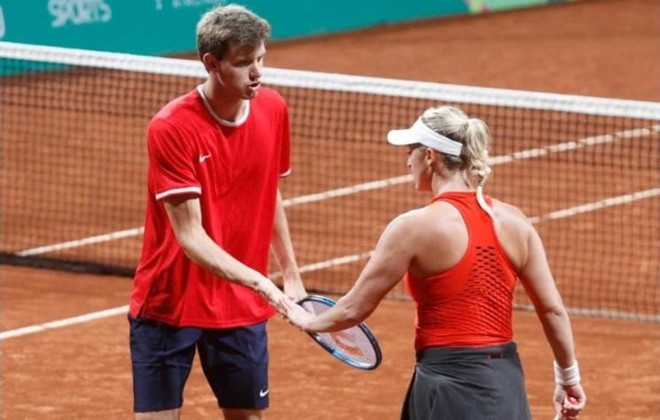 Jarry y Guarachi ganan en el dobles mixto del tenis y obtienen el cuarto oro para Chile en Lima 2019