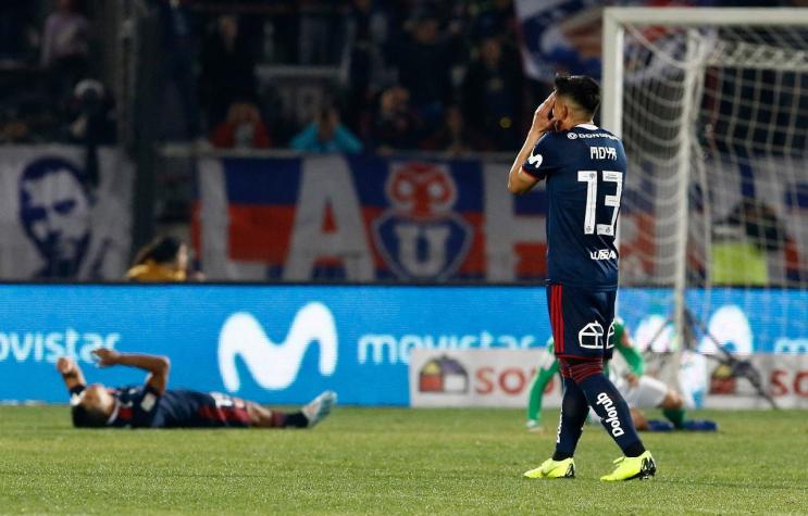 La "U" no escapa a sus fantasmas y solo empata ante Audax Italiano