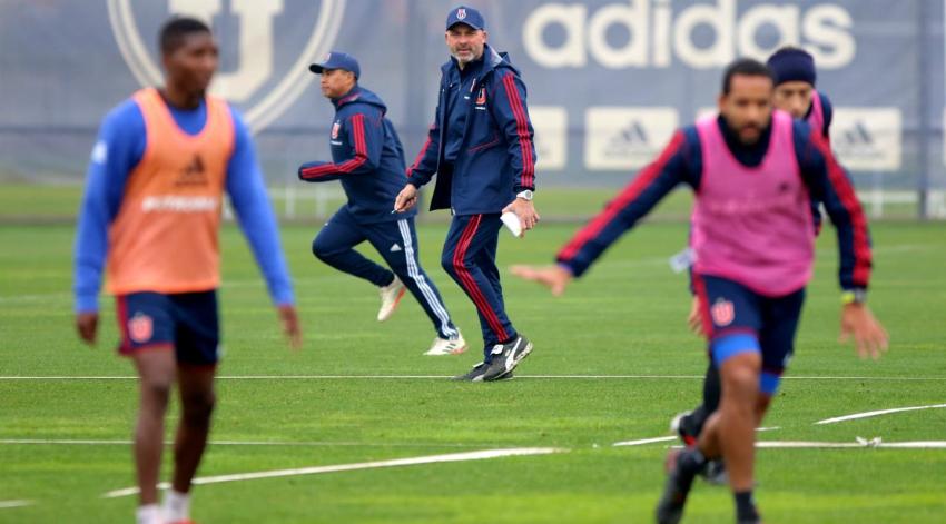 Esta es la primera alineación que prepara Hernán Caputto en Universidad de Chile