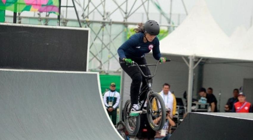 Juegos Panamericanos: Macarena Pérez consigue medalla de plata en el BMX Freestyle