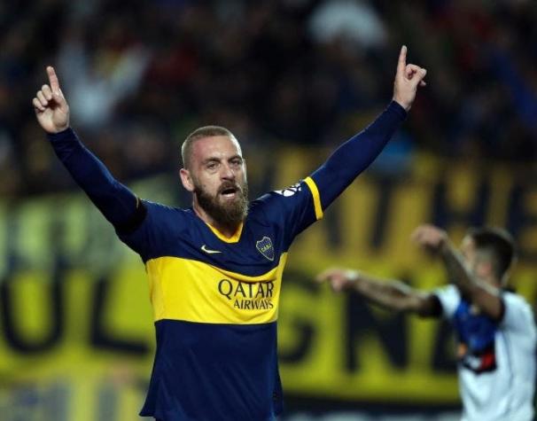 Italiano De Rossi debuta en Boca Juniors con un gol de cabeza